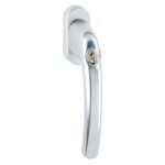 Maniglia con chiave di sicurezza (martellina) per finestra Serena in PVC